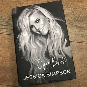 Jessica Simpson open book Coffee table book